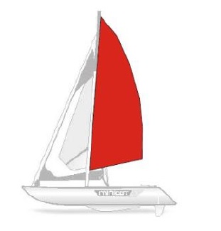 sztorm żagiel Minicat 2021